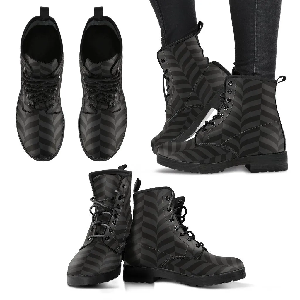 Combat Boots - Classic Pattern #102 | Unisex Boots, Custom Shoes, Hippie Boots, Lace Up Boots, 90s Boots, Women's Boots, Boots Men