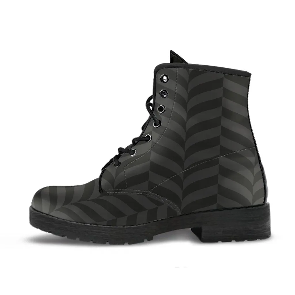 Combat Boots - Classic Pattern #102 | Unisex Boots, Custom Shoes, Hippie Boots, Lace Up Boots, 90s Boots, Women's Boots, Boots Men
