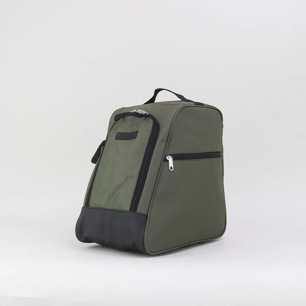 Small Green Walking Boot Bag